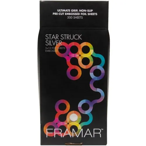 Framar 5x12" Pre-Cut Embossed Foil 500pk - Light