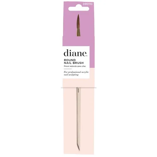 Diane Round Acrylic Nail Brush