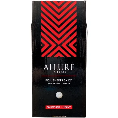 Allure Foil Embossed Sheets 5x12" Heavy 500pk