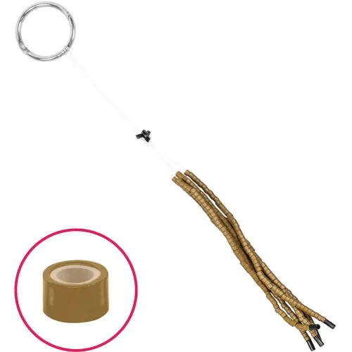 Babe Quick Change Silicone Beads Caramel