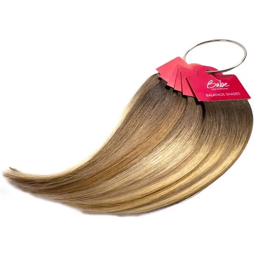 Babe Hair Extensions Balayage Color Swatch Ring