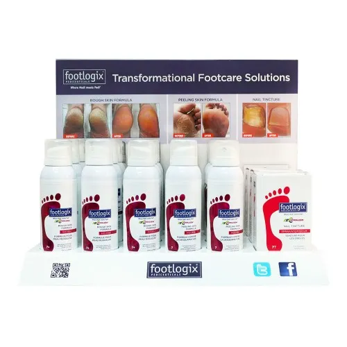 Footlogix Anti-Microbial Counter Display 30pk