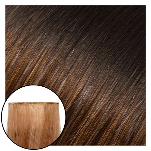 Babe Ideal Hybrid Hair Extensions #1B/6 Ombre Doris 18"