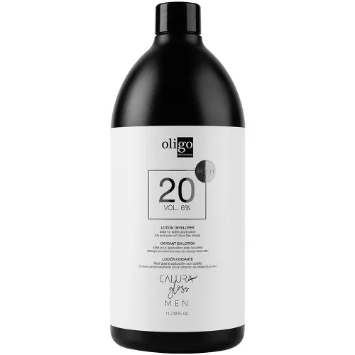 Oligo Calura Gloss Men Lotion Developer 20 Vol 32oz