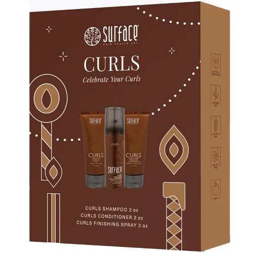 Surface Curls Holiday Travel 3pk