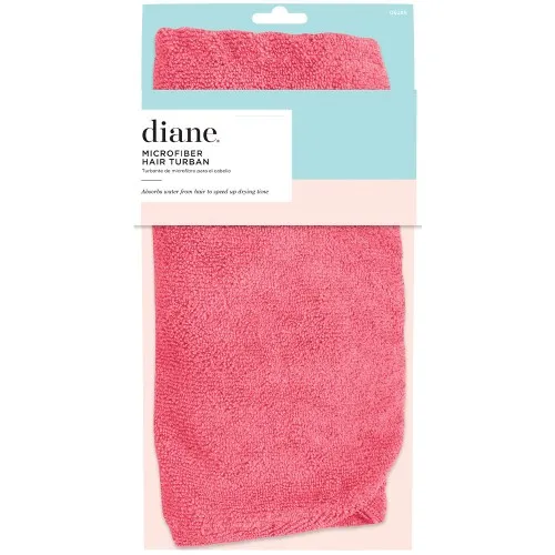 Diane Microfiber Hair Turban Coral