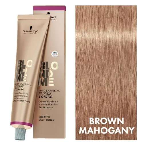 BlondMe Toning Cream Brown-Mahogany 2oz
