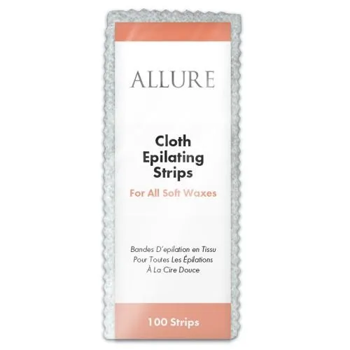 Allure Cloth Epilating Strips 100pk - Small