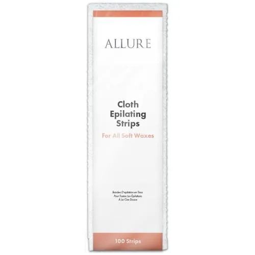 Allure Cloth Epilating Strips 100pk - Large