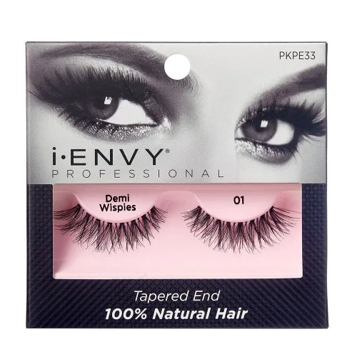 i.Envy Strip Lashes Beyond Naturale False Lashes Black - 01 Demi Wispies