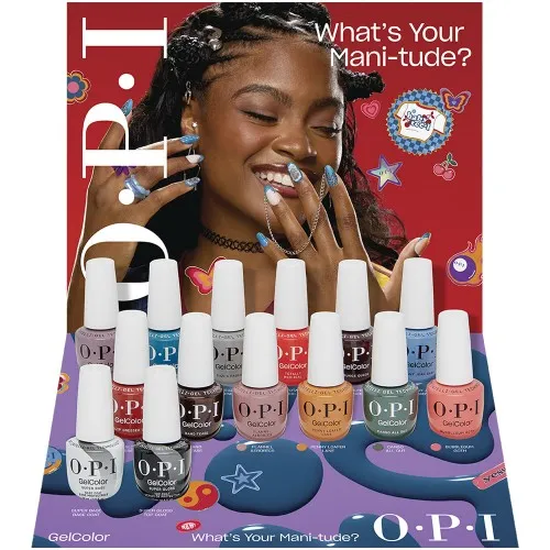 OPI GelColor What's Your Mani-tude Display