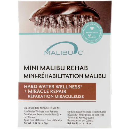 Malibu C Mini Rehab Hard Water Kit