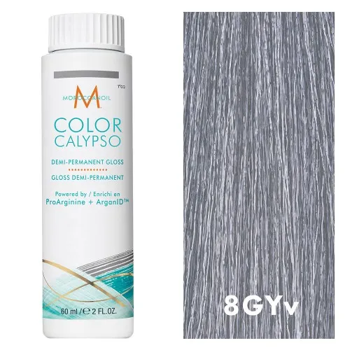 Moroccanoil Color Calypso 8GYv/8.82 Medium Grey Iridescent Blonde 2oz