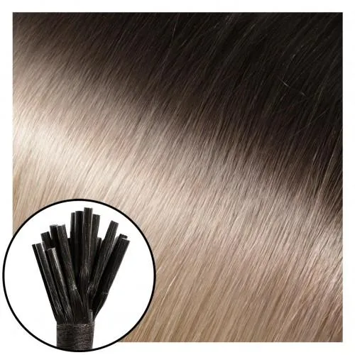 Babe I-Tip Hair Extensions #1B/60 Ombre Stevie - 18"