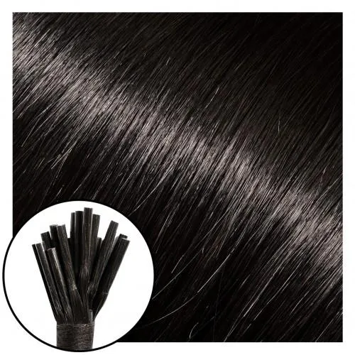 Babe I-Tip Hair Extensions #1 Betty - 22"