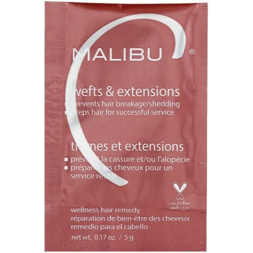 Malibu C Wefts & Extensions Treatment Packette