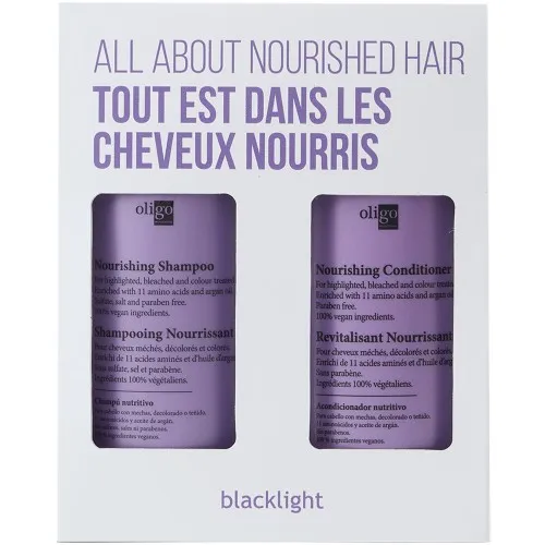 Oligo Blacklight Holiday All About Nourished Hair 2pk