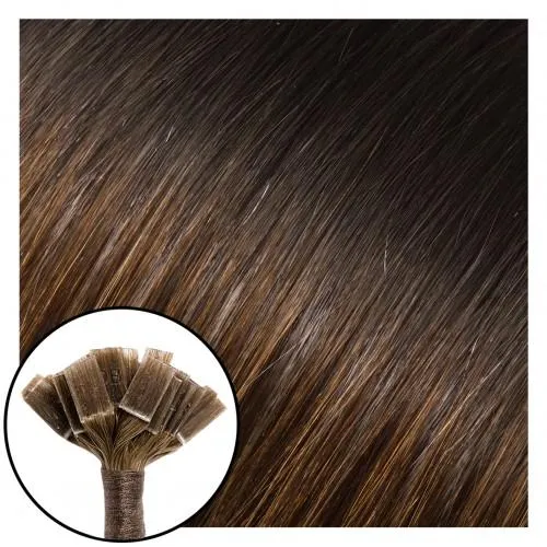 Babe Fusion Hair Extensions #1B/6 Ombre Doris - 18"