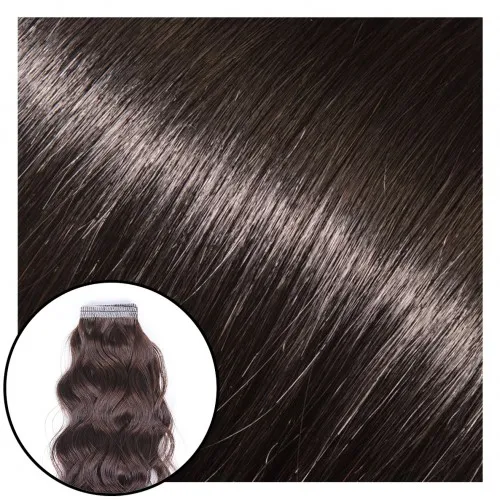 Babe Tape-In Curly Hair Extensions #1B Susie 22"