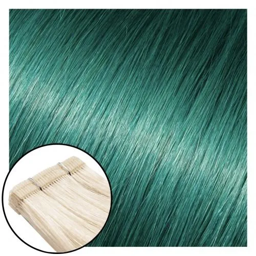 Babe Tape-In Hair Extensions Teal/Peggy 18"