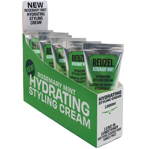 Reuzel Hydrating Styling Cream Mint Display 8pk