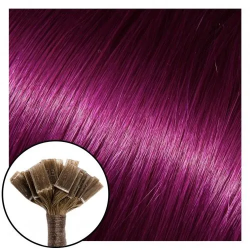 Babe Fusion Hair Extensions Purple/Paige 18"