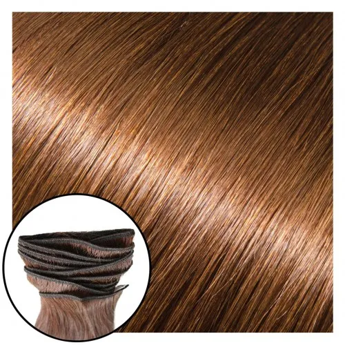 Babe Machine Sewn Weft Hair Extensions #6/10 Eva - 18"