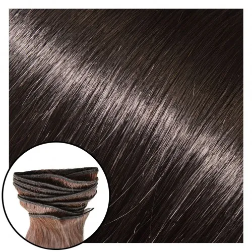 Babe Machine Sewn Weft Hair Extensions #1B Susie - 18"