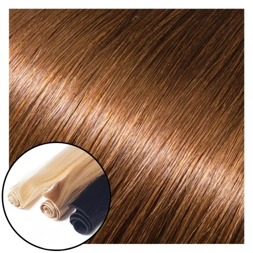 Babe Hand-Tied Weft Hair Extensions #6/10 Eva - 22"