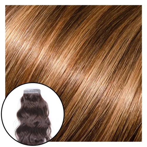 Babe Tape-In Curly Hair Extensions #6/10 Eva 22"