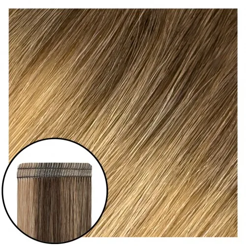Babe Tape-In Balayage Extensions #8-12/60 Danielle 18"