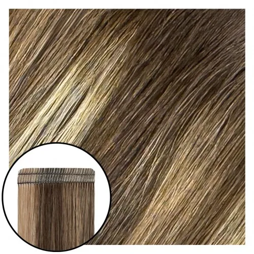 Babe Tape-In Balayage Extensions #5B-5B/8/12/600 Caitlin 22"