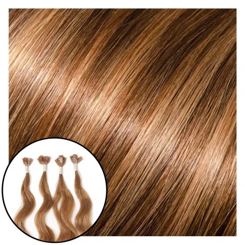 Babe Fusion Curly Hair Extensions #6/10 Eva 22"