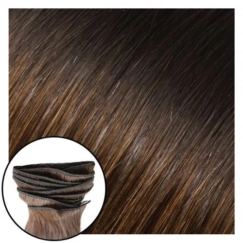 Babe Machine Sewn Weft Hair Extensions #1B/6 Ombre Doris - 22"