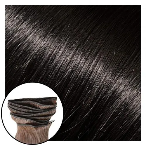 Babe Machine Sewn Weft Hair Extensions #1 Betty - 18"