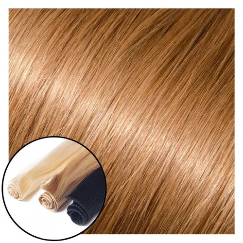 Babe Hand-Tied Weft Hair Extensions #12 Dottie - 18"