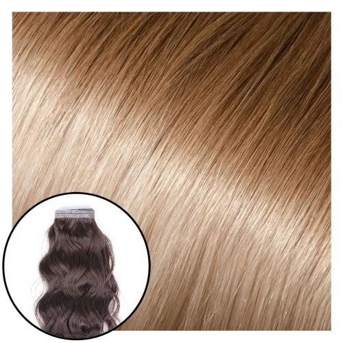 Babe Tape-In Curly Hair Extensions #12/60 Ombre Louise 22"