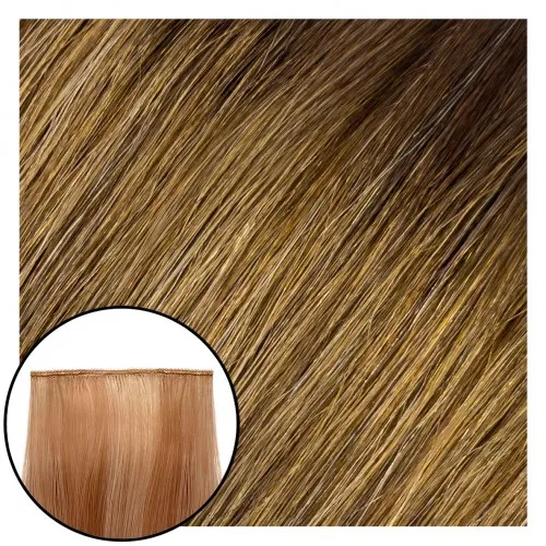 Babe Ideal Hybrid Balayage Extensions #2-4/6/27A/12/613 Shauna - 22"
