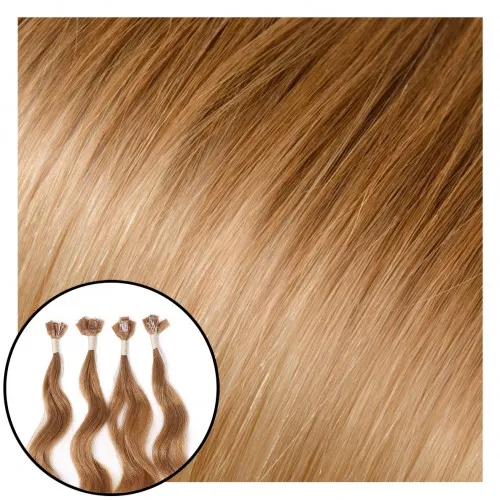 Babe Fusion Curly Hair Extensions #12/600 Ombre Gabby 22"