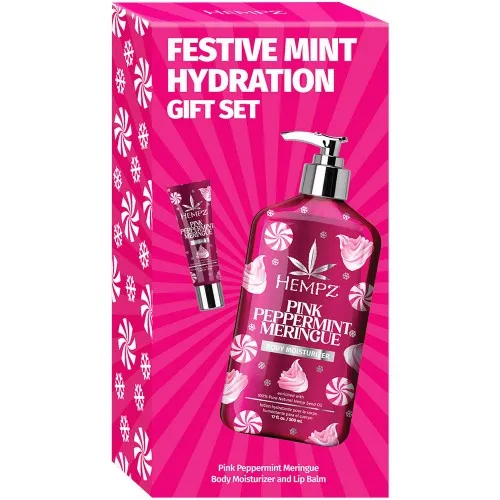 Hempz Festive Mint Hydration Gift Set 2pk