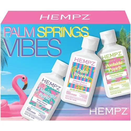 Hempz Palm Springs Vibes Mini 3pk