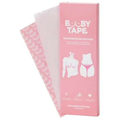 Booby Tape Reusable Silicone Scar Patches 5pk