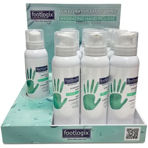 Footlogix Hand Mousse Display 13pk