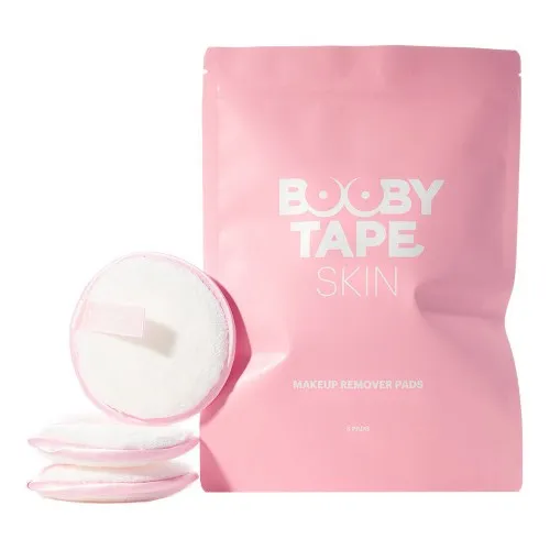 Booby Tape Skin Makeup Remover Pads 3pc