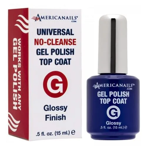 Americanails Gel Polish Glossy Top Coat 15ml