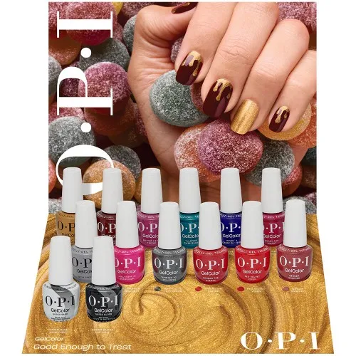 OPI GelColor Good Enough To Treat Tray Display 14pk