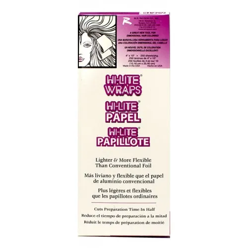 Hi Lite Paper - 3 Sizes - 4x10 Large